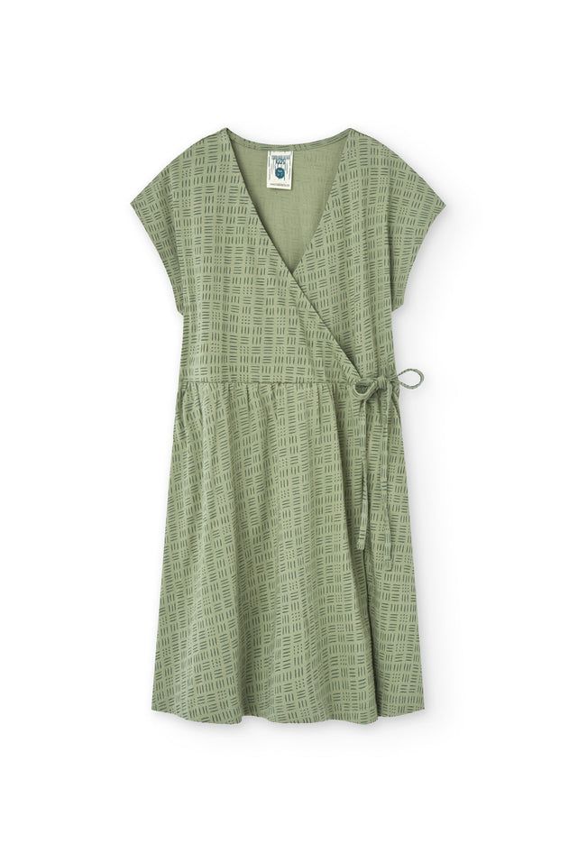 Lasten Hannia Kietaisumekko Wicker Green