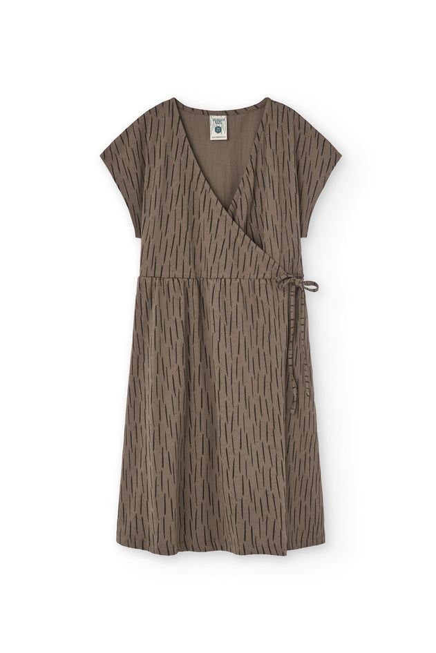 Lasten Hannia Kietaisumekko Bark Brown