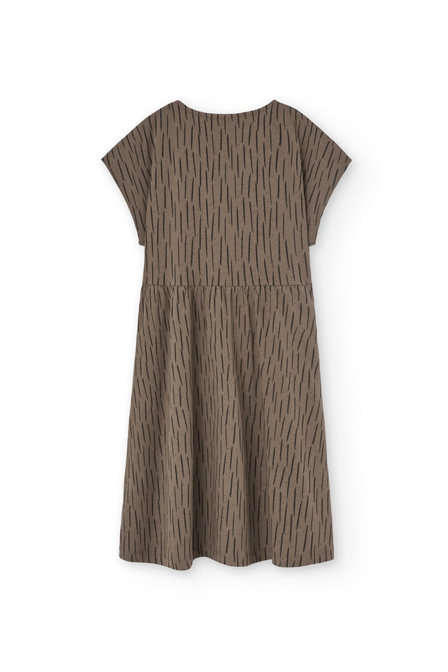 Lasten Hannia Kietaisumekko Bark Brown