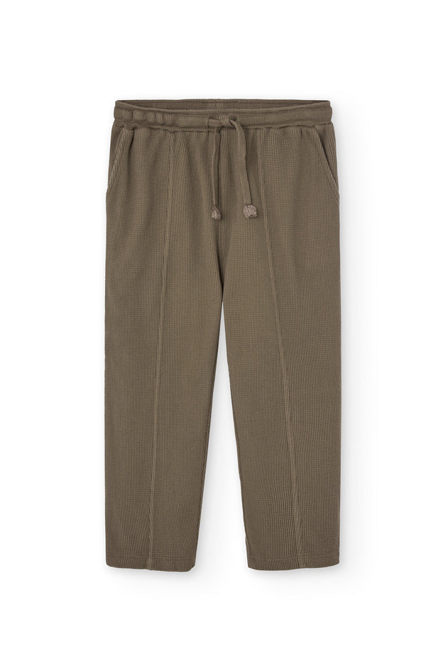 Kids' Hallow Waffle Pants Brown