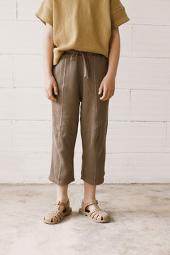 Kids' Hallow Waffle Pants Brown