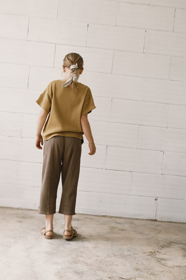 Kids' Hallow Waffle Pants Brown