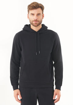 Hoolden Soft Touch Organic Cotton Hoodie Black