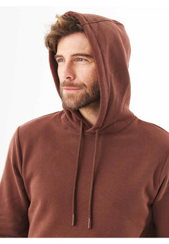 Hoolden Soft Touch Organic Cotton Hoodie Coffee Brown