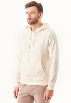 Hoolden Soft Touch Organic Cotton Hoodie Off White