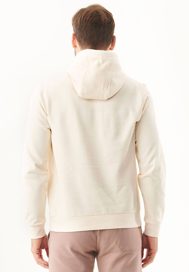 Hoolden Soft Touch Organic Cotton Hoodie Off White