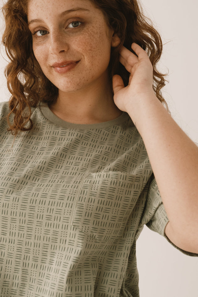 Harriet T-paita Wicker Green