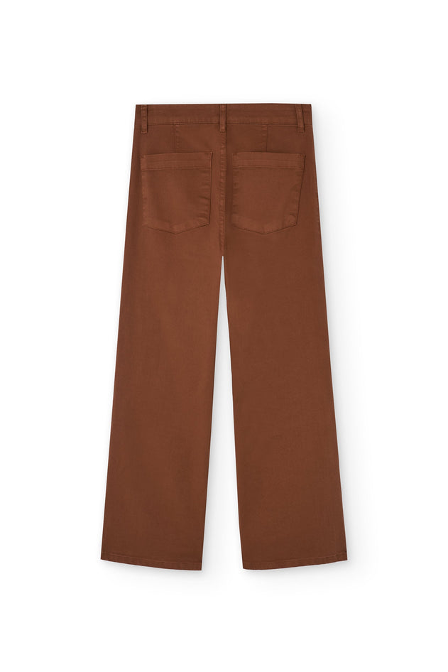 Hani Recycled Cotton Sailor Pants Terracotta