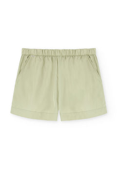 Hebe Tencel Shorts Green