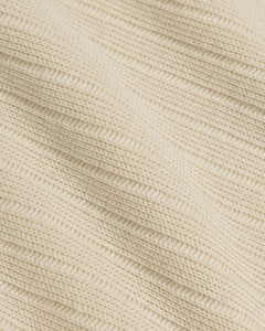 Ribbed T-Shirt Beige