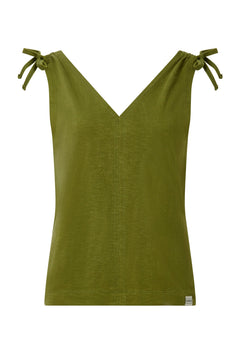 Celia Organic Cotton Top Green