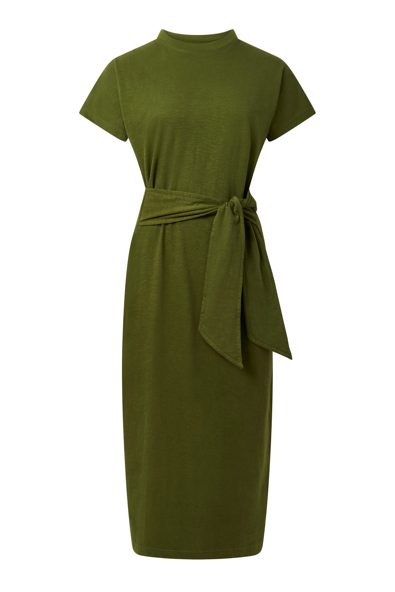 Fonda Organic Cotton Dress Green