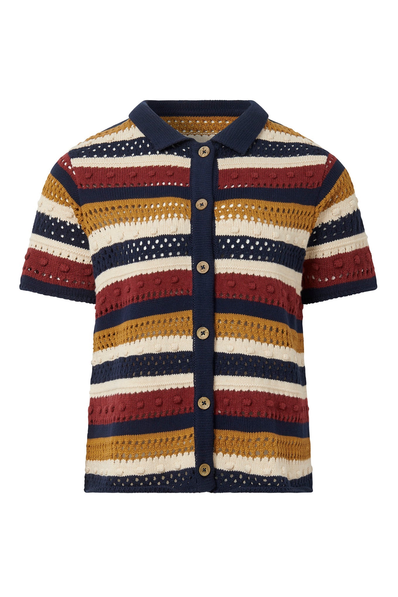 Clara Organic Cotton Cardigan Multicolor