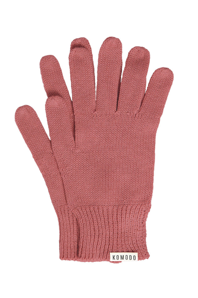 City Organic Cotton Gloves Pink