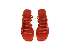 Gardenia Wedge Sandal Maroon