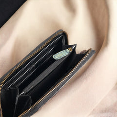 Kochi Coconut Leather Long Zip Wallet