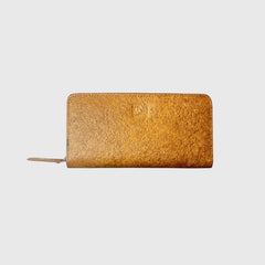 Kochi Coconut Leather Long Zip Wallet