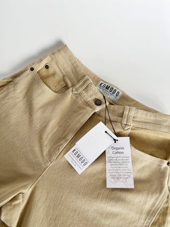 Pop Organic Cotton Trousers Dark Sand
