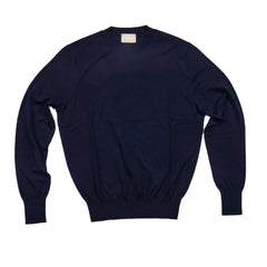 RHEA102 Merino Crew Navy