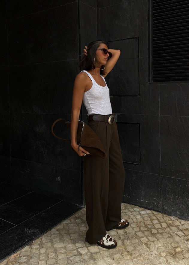 Jagger Tailored Trousers Brown