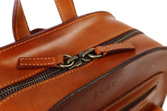 Leather Backpack mod 136 Cuoio Brown