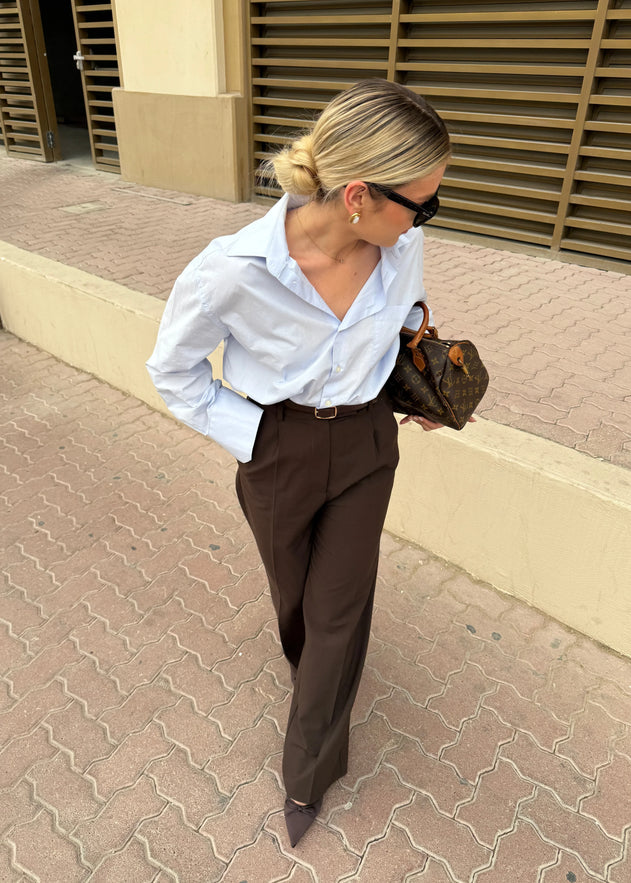 Jagger Tailored Trousers Brown