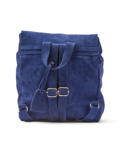 Leather Backpack Upper West Side Collection Blue