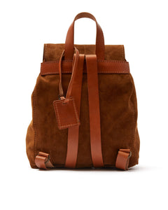 Leather Backpack Venice Collection Brown