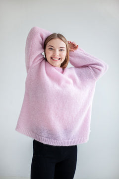 Melody Mohair Jumper Pink