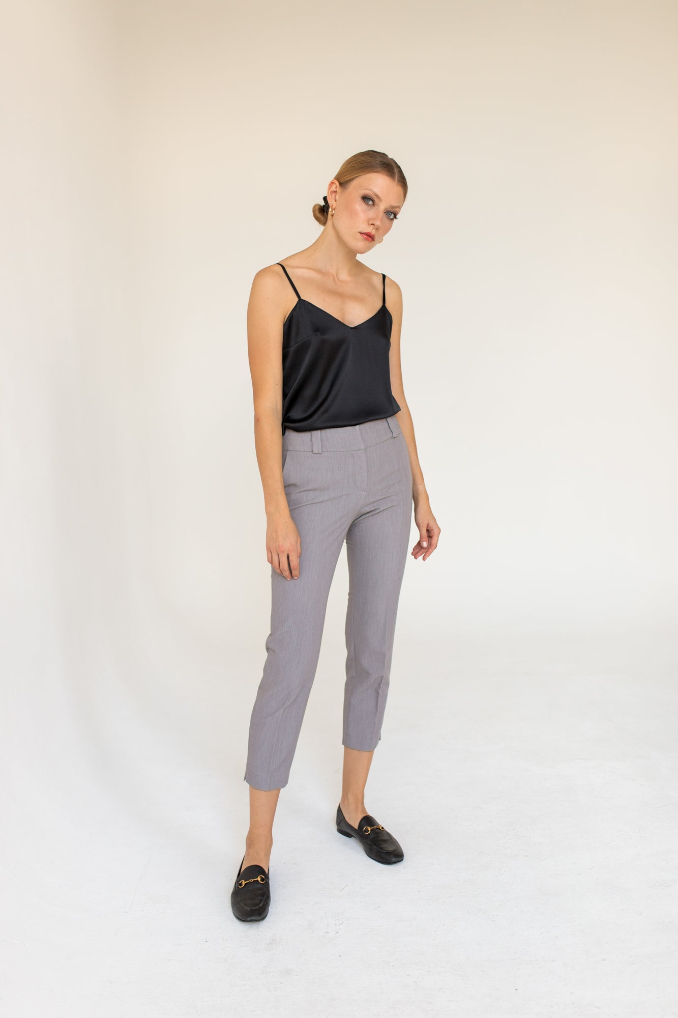 Cigarette Pants Grey