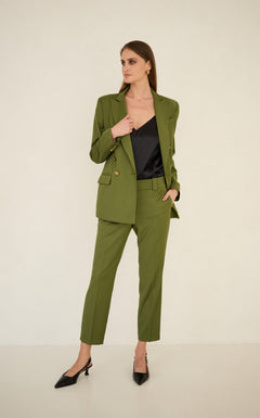 Cigarette Pants Olive