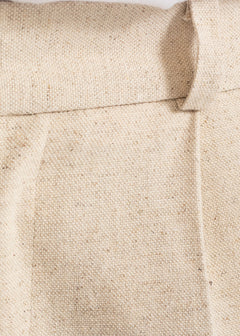 The Romana Linen Cotton Trousers Natural