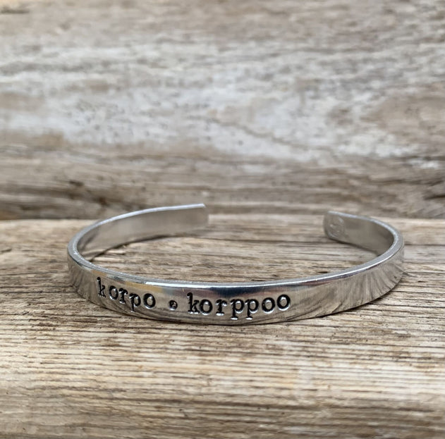 Korppoo Bracelet Silver