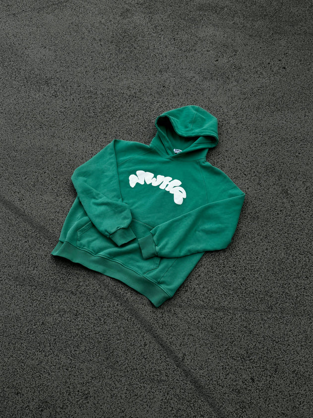 Bubble Hoodie Green