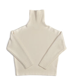 RHEA142 Heavy Merino-Cashmere Turtleneck Cream