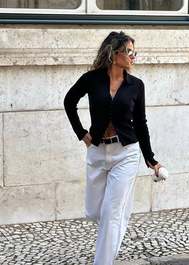 Damian Straight Fit Jeans White