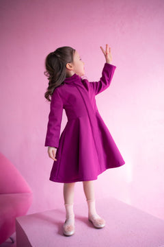 Raspberry Dream Kids' Raincoat Bright Pink