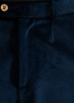 The Dacian Corduroy Trousers  Royal Blue