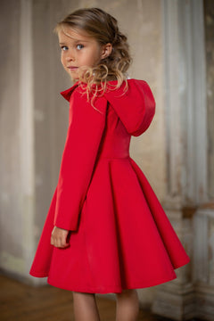 Queen of Hearts Kids' Raincoat Red