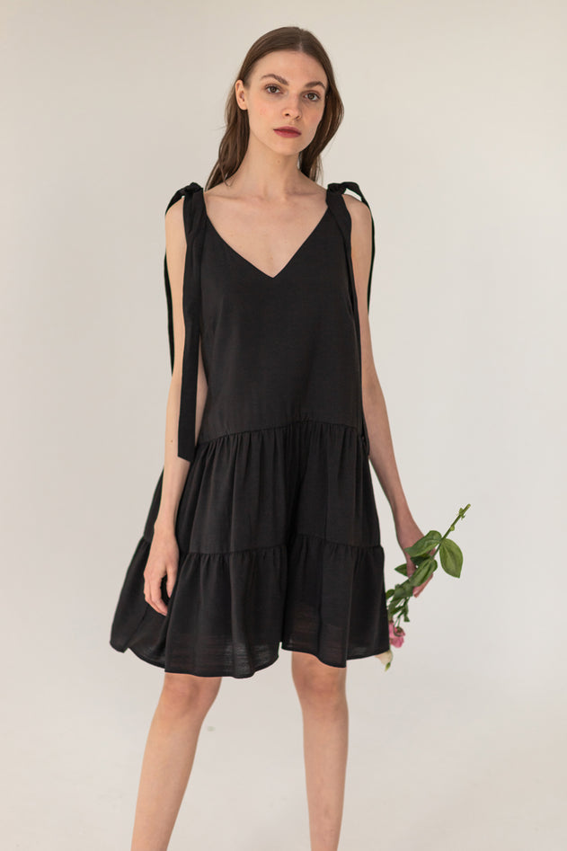Enteliér Summer Dress Black
