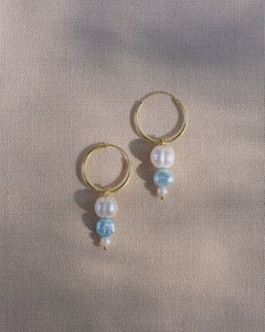 Lagoon Hoops White/Blue/Gold