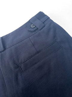 Mira Tencel Linen Blend Trouser Navy