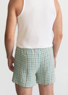 The Hemp Boxer Shorts Checkered