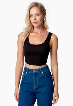 Iriss Cropped Top Black