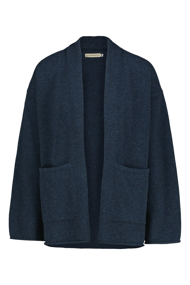 Iniö Merino Wool Jacket Archipelago Blue