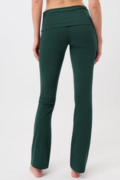 Classic Rolldown Yoga Pants Seaweed