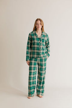 Jim Jam Organic Cotton Pyjama Bottoms Green