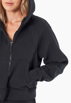 Joddy Zip-Hoodie Black