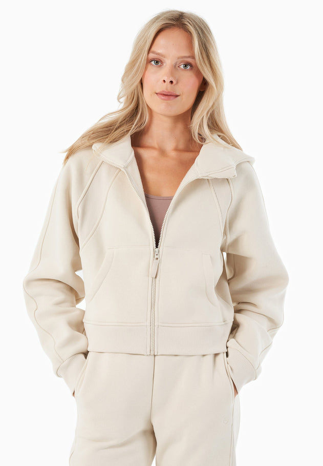 Joddy Zip-Hoodie Off White