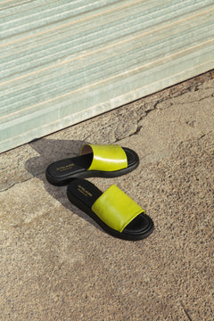 Madison Sandals Electric Green